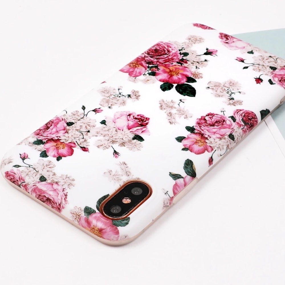 NEW iPhone XS MAX Floral Soft IMD Case - Picture 2 of 5